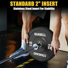 Load image into Gallery viewer, Mikolo 7ft Olympic Barbell, Barbell for Weightlifting and Powerlifting 45lb, -combo 4)
