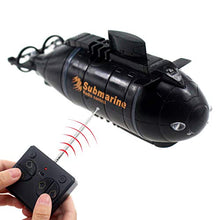 Load image into Gallery viewer, Tipmant Mini Remote Control Nuclear Submarine Toy RC Boat Electric Water Kids (Black)
