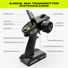Load image into Gallery viewer, AMORIL 1/10 RTR Brushless Fast RC Cars for Adults,Max 50mph Hobby Electric Off-Road Monster Truck
