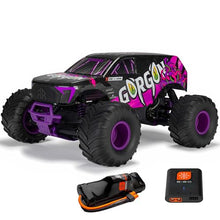 Load image into Gallery viewer, RC Truck 1/10 Gorgon 2 Wheel Drive RTR Brushed Monster Truck Battery &amp; Charger Included Purple
