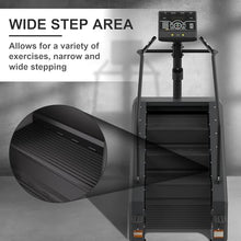 Load image into Gallery viewer, Fitvids Stair Stepper Machine, Commercial Grade Stair Climber with 15 Resistance Levels, Continuous Stair Stepping Machine for Cardio and Lower Body Workouts, LED Screen, Exercise Machine for Home Gym
