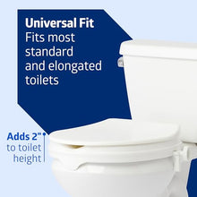 Load image into Gallery viewer, Medline 2" Universal Locking Seat Riser with Lid
