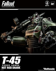 Fallout T-45 Hot Rod Shark Power Armor 1:6 Scale Action Figure