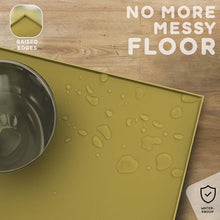 Load image into Gallery viewer, Dog Food Mat - 24x15 Raised Edges Dogs Mat for Food and Water Prevent Spill, Waterproof Cat Food Mats Protect Floors, Easy Clean Dog Bowl Mats for Food and Water, Silicone Pet Feeding Placemats
