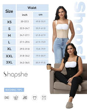 Load image into Gallery viewer, SHAPSHE Waist Trainer for Women Tummy Control Workout Waist Cincher Corset -Tan SMALL
