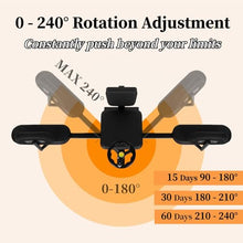 Load image into Gallery viewer, XTHAPY 550 LBS Stainless Steel Stretch Machine, 240° Rotation Split Machine, Leg Stretcher Machine with Silent Wheels, Leg Stretcher for Home/Gym/Yoga/Dancers, Split Machine for Flexibility
