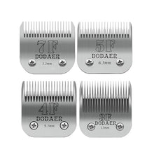 Load image into Gallery viewer, 7F/5F/4F/3F Dog Grooming Blades,Compatible with Andis,Oster A5,Wahl KM10
