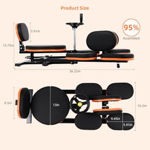 Load image into Gallery viewer, FAHKNS Leg Stretcher,Stretcher Split Machine for Flexibility, 220lb Heavy Duty Steel Frame Stretching Equipment,Leg Stretching Training Machine for Home Gym Split Machine Training Fitness
