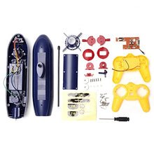 Load image into Gallery viewer, GoolRC Mini RC Submarine, 2.4GHz Remote Control Boat, 6 Channels DIY Under Water Ship Boat
