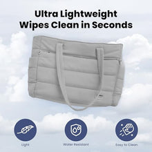 Load image into Gallery viewer, Rubyloo Puffer Dog Travel Bag for Dog Moms, Diaper Bag with Travel Bowls
