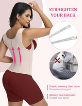 Load image into Gallery viewer, SHAPSHE Waist Trainer for Women, Tummy Control Sports Girdle, Tan-heart Shape - XL
