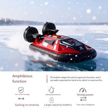 Load image into Gallery viewer, Remote Control Boat Hovercraft for 14Y+ Beginners RC Amphibious Watercraft
