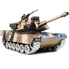 Load image into Gallery viewer, Supdex 1:18 RC Tank, 2.4G US Metal M1A2 Remote Control Tank That Shoot BBS Model Toys
