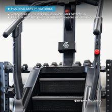 Load image into Gallery viewer, STEPR PRO Classic Stair Master with LED Touchscreen, Commercial Grade Stairmaster Machine for Home, 190 Steps/Min, Resistance Band Attachments, 400 lb Capacity
