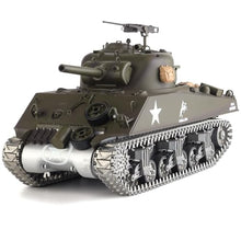 Load image into Gallery viewer, Heng Long Modified Ver. rc Tanks 1/16 U.S. M4A3 Sherman Tank Model HL 3898(Metal Chassis &amp; TK7.0 &amp; Short Gun&amp;2.4GHz)
