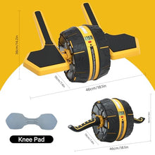 Load image into Gallery viewer, SNODE Ab Roller Wheel with Elbow Support, 3 Levels Resist, Dual Mode, Ab Wheel for Core Workout
