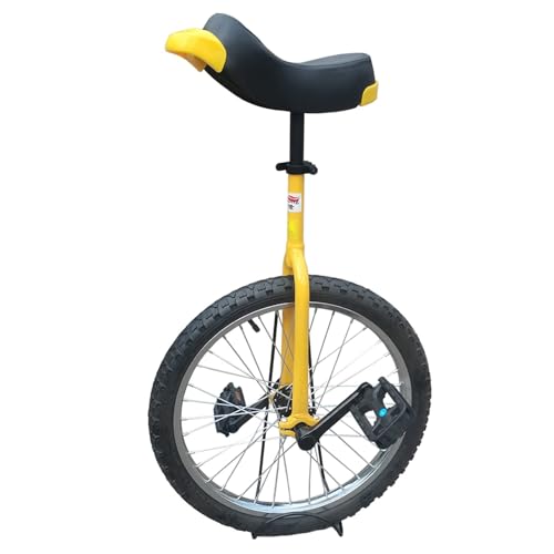 Single Wheel Unicycles Single Wheel Unicycles for Adults Kids, Outdoor Unicycle with Adjustable Seat, Leakproof Tire One Wheel Bike Tires Mountain Unicycle(24