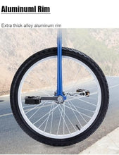 Load image into Gallery viewer, 20&quot; Adult&#39;s Unicycle for Men/Women/Big Kids, Loads 220lbs，with Anti-Skid Alloy Rim and Pedal Adjustable Height ，Fitness Exercise(20inch)
