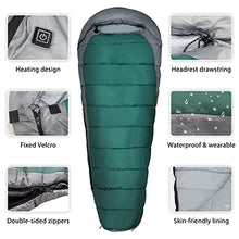 Load image into Gallery viewer, FENOKD Portable Lightweight Camping Sleeping Bag for Adults &amp; Youth Sleeping Bags Compact Ultralight Backpacking with Compression Bag for Hiking Fishing Outdoors，
