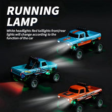 Load image into Gallery viewer, /64 Scale Mini Remote Control Monster Truck with Trailer, 2.4Ghz &amp; APP Remote Control, Rechargeable Alloy Shell

