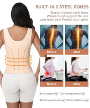 Load image into Gallery viewer, Figninget Waist Trainer Corset For Women,Tummy Control Sports Girdle-Beige XL
