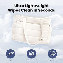 Load image into Gallery viewer, Rubyloo Puffer Dog Travel Bag for Dog Moms, Diaper Bag with Travel Bowls

