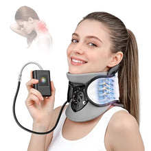 Load image into Gallery viewer, Sanivor Neck Traction Device - Adjustable Inflatable Neck Stretcher,Lightweight Neck Support Brace for Cervical Spine Decompression,Pain Relief Neck Decompression Tension Relief FSA or HSA Eligible
