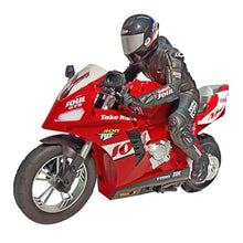 Load image into Gallery viewer, 1/6 Scale Self-Balancing RC Motorcycle, Six-Axis Gyroscope,2.4GHz Dual Motor
