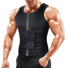 Load image into Gallery viewer, A+ Choice Sauna Vest Waist Trainer for Men - Mens Sauna Suit Large Sweat Belt -4XL
