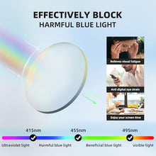 Load image into Gallery viewer, DOERAYMI Blue Blockers Glasses for Women, Bluelight Glasses with Cat Eye Frame for Style, Comfort, Eye Strain Relief (Cat Eye, Black and white)
