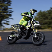 Load image into Gallery viewer, Losi Promoto-SM 1/4 Super Moto Motorcycle FXR White RTR with Battery.
