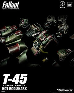 Fallout T-45 Hot Rod Shark Power Armor 1:6 Scale Action Figure