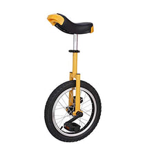 Load image into Gallery viewer, Adults Big Kids Unicycle Bike|  Boys Girls Unisex Beginner Yellow Bicycle for Outdoor Sports, Balance Exercise (Size : 51cm(20inch))
