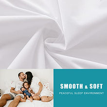 Load image into Gallery viewer, Full Waterproof Zippered Mattress Encasement, Breathable, Noiseless, Machine-Washable Zipped Mattress Cover, Fitting 7" - 13" Deep Mattress 2 Pack
