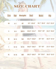 Load image into Gallery viewer, DOCUMO Girls Rash Guard Swimsuit 2-Piece Short Sleeve Colorblock Quick Dry Bathing Suit UPF 50+ Beach Swimwear Size 6-15Y (Leopard# Black, X-Large)
