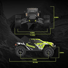 Load image into Gallery viewer, RIAARIO 1/10 Brushless RC Cars, Monster Truck, 50+ MPH, 4WD, Waterproof, Carbon Fiber, Black, Ages 8+
