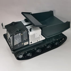 RC HOBBY Metal 1/14 RC Hydraulic Crawler Dump Truck RC Engineering Vehicles T14R Radio Controlled Tracked Tipper