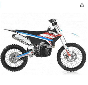 Thunder 250 Dirt Bike 250cc Dirt-bike Apollo Proactive 250 Dirt-bike 5 Speed 250cc Bike Racing Dirt Bike (Red)