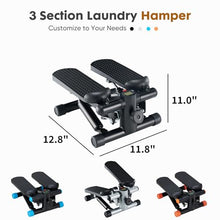 Load image into Gallery viewer, NEWBULIG Mini Stepper for Exercise at Home Stair Step Machine for Indoor Fitness Portable Home Gym Stepper for Full Body Workout 300lb Weight Capacity
