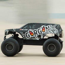 Load image into Gallery viewer, RC Truck 1/10 Gorgon 2 Wheel Drive RTR Brushed Monster Truck Battery &amp; Charger Included Gun Metal

