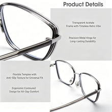Load image into Gallery viewer, DOERAYMI Blue Light Glasses for Men,Women,Lightweight Durable Frame Reader Glasses with UV400 Protection,Anti-Glare,Scratch-Resistant Lenses for Work,Reading.
