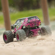 Load image into Gallery viewer, RC Truck 1/10 Gorgon 2 Wheel Drive RTR Brushed Monster Truck Battery &amp; Charger Included Purple
