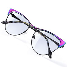 Load image into Gallery viewer, DOERAYMI Blue Blockers Glasses for Women, Bluelight Glasses with Cat Eye Frame for Style, Comfort, Eye Strain Relief (Cat Eye, black)
