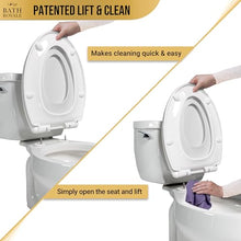 Load image into Gallery viewer, Bath Royale Toilet Seat Upgrade Round BR500-02 Heavy Duty Quiet Close, Durable, Stain-Resistant and Easy to Clean, Fits All Toilet Brands, Executive Series - Almond/Bone
