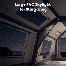 Load image into Gallery viewer, Inflatable Tents for Camping, Large Blow Up Tent with Hand Pump, Easy Setup InflatableTent 4 Season Tent, Waterproof Oxford Air Glamping Tents for Camping Adult 6/8/10 Person
