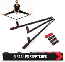Load image into Gallery viewer, Split Machine for Flexibility with Trainer APP – Adjustable 3 Bar Leg Stretcher to Boosts Range of Motion, Leg and Groin Flexibility with Split Stretcher Machine Timer, for Martial Arts, MMA, Yoga

