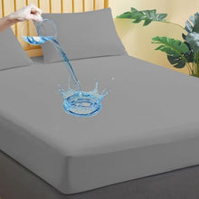Load image into Gallery viewer, Waterproof Mattress Protector Full Size, Breathable Mattress Cover, Fitted Deep Pocket Mattress Pad Cover Stretches up to 21 Inches, Soft Noiseless Bed Cover
