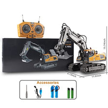 Load image into Gallery viewer, Dwi Dowellin Remote Control Excavator Toys for Boys,Construction Rc Excavators for Kids Age 4-7 8 9 10 Year Old,Ideal Toys,Batteries Included
