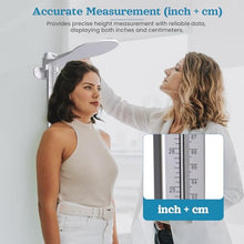 Load image into Gallery viewer, Wall Wall Mounted Height Measuring Rod – Portable Stadiometer 10–225 cm / 3.9–88.6 in – Height Measurement Tool for Kids &amp; Adults – Ideal for Home, Office, Nurse Station
