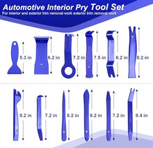 Load image into Gallery viewer, Doaho 238Pcs Trim Removal Tool,Fastener Remover Plastic Pry Tool Kit,Adhesive Cable Clips Auto Push Pin Bumper Retainer Clip Set with Storage Bag for Panel,Radio,Stereo,Audio,Dash, Window
